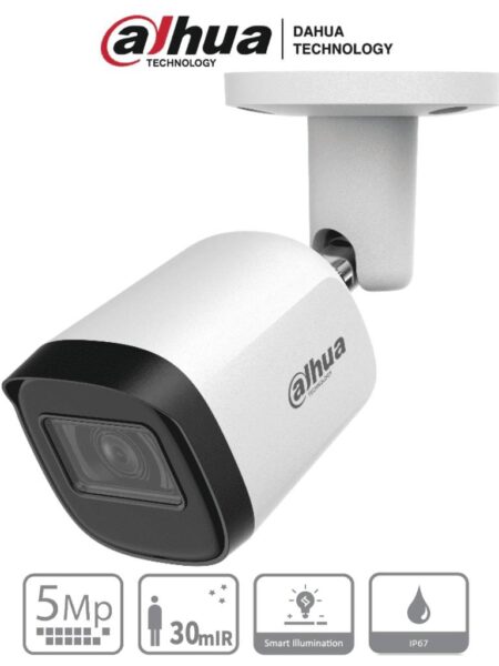 Cámara Analoga Bala 5Mp Hac-B2A51N-U-28-S2 Cámara Bullet De 5 Mp Con Lente De 2.8 Mm –