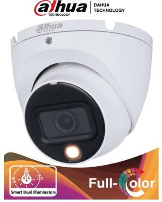 Dahua Hac-Hdw1801Tlm-Il-A - Camara Domo 4K/ Dual Inteligente + Full Color/ 2.8Mm/ 106°/ 20 Mts Ir Y Visible/ Super Adapt/ Microfono - IP67