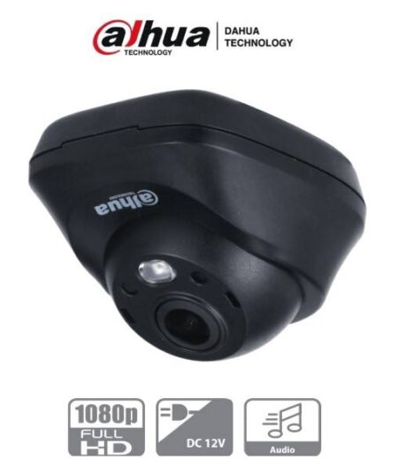 Dahua Hac-Hdw3200Ln – Cámara Mini Domo De 2 Megapíxeles/ Lente De 2.1Mm/ Gran Angular Con 132°/ Micrófono / Ir De 3 Metros –
