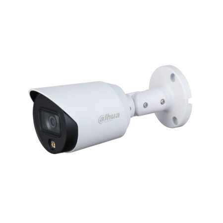 Camara Bullet Dahua Hac-Hfw1239T-A-LED Full Color 1080P/Hdcvi/Microfono/Metalica/LED De 20 Mts/3.6 Mm/IP67/Starlight