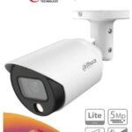 CAMARA BULLET DAHUA HAC-HFW1509T-A-LED FULL COLOR 5MP/LENTE 3.6 MM/MICROFONO/LED 20M/STARLIGHT/IP67