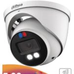 Dahua Dh-Hac-Me1809Hn-A-Pv - Camara Domo Tioc 4K/ Dual Inteligente + Fullcolor/ Estrobo Con Luz Roja Y Azul/De 2.8Mm/ 106°/ 40 M Ir / Microfono/ IP67 -