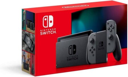 Nintendo Consola Switch Gris 32Gb Version 1.1 - Standard Edition Version Internacional -