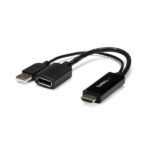 CONVERTIDOR HDMI A DISPLAYPORT, 4K STARTECH HD2DP