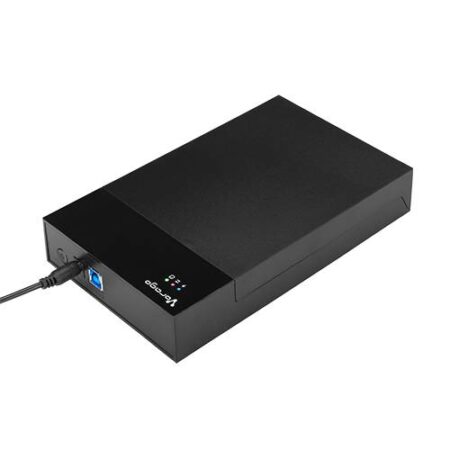 Gab. Externo USB-A Vorago HDD-303 Para SSD 3.5″/Enclosure/SATA Tool Free