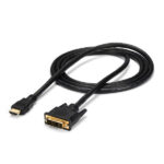 Cable Adaptador HDMI Startech 1.8M Negro, Hdmidvimm6