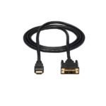 Cable Adaptador HDMI Startech 1.8M Negro, Hdmidvimm6