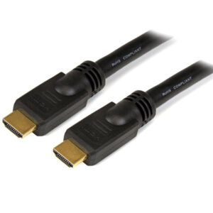 CABLE HDMI MACHO STARTECH HDMM10M 10M, ULTRA HD 4K X 2K, DE ALTA VELOCIDAD, COLOR NEGRO