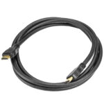 CABLE HDMI DE ALTA VELOCIDAD 2M MACHO A MACHO NEGRO
