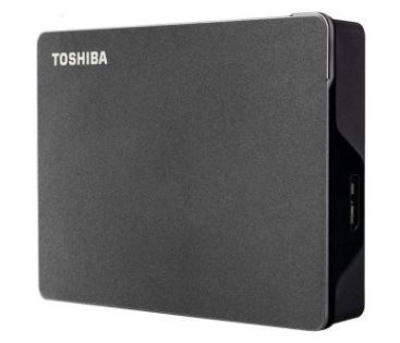 Disco Portatil Toshiba Canvio Gaming Negro 1Tb