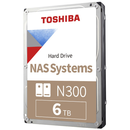 Disco Duro Interno Toshiba N300 6Tb Hdwg760Xzsta – 3.5