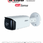 Dahua Ipc-Hfw3441T-As-P Cámara IP Bullet Panorámica 4 Mp - 2.1 Mm, Ángulo 180°, Ir 20 M, Ia Wizsense, Protección Perimetral, Starlight, PoE, Wdr