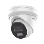 Camara Turret IP Hikvision Ds-2Cd2383G2-Li2U 8Mpx 4K/Lente 2.8 Mm/30 Mts Luz Blanca + 30 Mts Ir/Acusense/Exterior IP67/Wdr 120Db/PoE/Onvif/Micro SD/Dual Light + 2 Microfonos Integrados