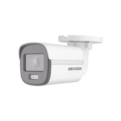 Camara Bala Turbohd Hikvision Ds-2Ce10Df0T-Lfs, 2Mpx/1080P/Lente 2.8Mm/Dual Ligth/Colorvu/IP67/Dwdr/Microfono