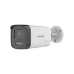 Camara Bala Turbohd Hikvision Ds-2Ce17D0T-Lts 2Mpx/Lente 3.6 Mm/40 Mts Ir Exir + 40 Mts Luz Blanca/Microfono/Bocina Integrado/Exterior IP67/Dwdr/Audio Bidireccional + Dual Light + Colorvu