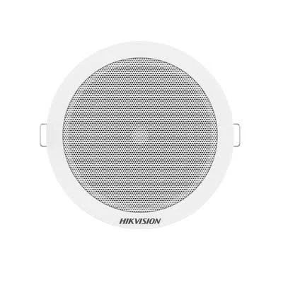 Altavoz Montaje En Plafon Hikvision Ds-Qae0206G1-V 6 Watts/100 V/Rejilla De Metal/Color Blanco