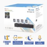 Kit Turbohd 1080P / Dvr 4 Canales / 4 Cámaras Bala Colorvu Con Micrófono Integrado / Fuente De Poder / Accesorios De Instalación -
