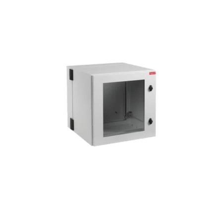 Gabinete Industrial Protek Hoffman Pthw242430G2 Puerta Con Ventana/Proteccion Nema Tipo 12/IP55/Ik10/Abatible/Acero/12Ur/Color Gris Claro