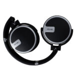 Diadema Audifono C/Microfono Inalambrica Vorago Hpb-201 Bluetooth, Msd, Color Plata/Negro, Recargable, Puerto Micro SD