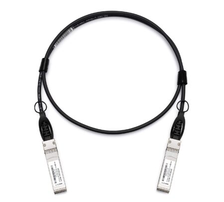 Cable De Conexion Directa Ubiquiti Uacc-DAC-Sfp10-1M Sfp+Macho-Sfp+Macho/1M/10 Gbits/Negro