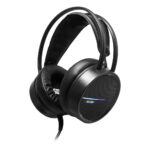 Diadema Gamer Vorago Start The Game Hs-502 3.5Mm, Rgb, 50Mm, Negro