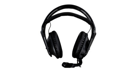 Diadema Game Factor Hsg500 - Micrófono Removible, 3.5Mm, Ultra Ligeras, Carbon Fiber