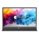 Monitor Portatil 15.6 Hostech +IPS+ FHD+60Hz+USB+ - HD-Mi+ Negro