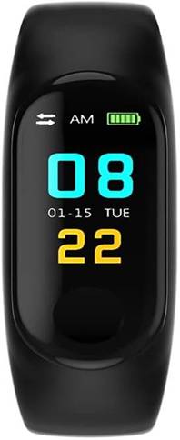 RELOJ INTELIGENTE SMART WATCH HYUNDAI SMART BAND, CONECTOR DE CARGA MICRO USB , COLOR NEGRO, HTSB001BK
