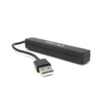 Hub USB 2.0 Vorago De 4 Puertos Slim Hu-100