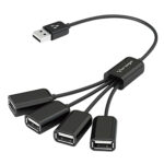 Concentrador Vorago Hu-101 4 Puertos USB Pulpo