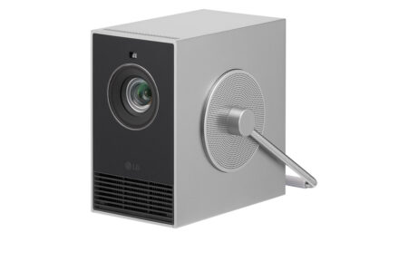 Mini Videoproyector LG Cinebeam Q/500 Lumenes Ansi/4K UHD Dlp 3840X2160/HDMI/USB/Bluetooth/WiFi, Hu710Pb