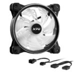 Ventilador Adata Xpg Hurricane Argb Pwm 120Mm 600/2000Rpm Negro, Hurricane120Argbpwm-Bkcww