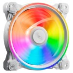 Ventilador Xpg Hurricane120Argbpwm-Whcww Hurricane 120 Argb Pwm/120Mm/600 - 2000Rpm/Color Blanco