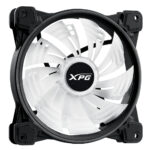 Ventilador Xpg Hurricane 140Mm/600-2000Rpm/Color Negro, Hurricane140Argbpwm-Bkcww