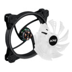 Ventilador Xpg Hurricane 140Mm/600-2000Rpm/Color Negro, Hurricane140Argbpwm-Bkcww