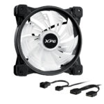 Ventilador Xpg Hurricane 140Mm/600-2000Rpm/Color Negro, Hurricane140Argbpwm-Bkcww