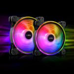 Ventilador Xpg Hurricane 140Mm/600-2000Rpm/Color Negro, Hurricane140Argbpwm-Bkcww