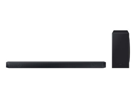 Barra De Sonido 3.1.2 Canales Q-Series Con Subwoofer, Samsung Hw-Qs730D Bluetooth 5.2, Alambrico, Wi-Fi 5, 320W Rms, HDMI, Color Negro