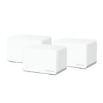 Kit De 3 Router Inalambrico Mercusys Halo H70X(3-Pack) 2.4/5Ghz/Doble Banda/Wi-Fi6 En Malla/Antena Interna/1201Mbit/S