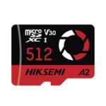 Memoria MicroSD 512Gb Hiksemi Hs-Tf-E3/512G Clase 10, Para Drones Comerciales, Camaras De Fotografia Y De Video