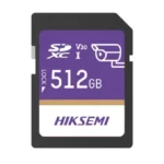 Memoria MicroSD 512Gb Hiksemi Hs-Tf-E1/512G Clase 10, Para Videovigilancia (Uso 24/7)