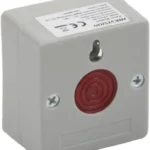 Boton De Panico Cableado Hikvision Ds-Pd1-Eb Compatible Con Cualquier Panel De Alarma/Llave De Seguridad/Na/Nc/Material Retardante Al Fuego