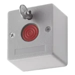 Boton De Panico Cableado Hikvision Ds-Pd1-Eb Compatible Con Cualquier Panel De Alarma/Llave De Seguridad/Na/Nc/Material Retardante Al Fuego