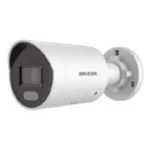 Camara Bala IP Hikvision Ds-2Cd2047G2H-Liu 4Mpx/2.8Mm Lente/40Mts Ir+40Mts Luz Blanca/Microfono Integrado/Exterior IP67/Videoanaliticos/Captura Facial/PoE