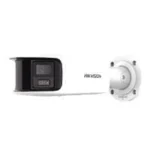 Camara Bala IP Hikvision Ds-2Cd2T87G2-Plsu/Sl(C) 8Mp/Panoramica/2 Lentes 4 Mm (180°)/Colorvu/PoE/Wdr 130°/MicroSD/Acusense/Luz Estroboscopica Y Alarma Audible