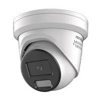 Camara Turret IP Hikvision Ds-2Cd3346G2-Isu/Sl(H) 4Mp/Lente 2.8 Mm/40 Mts Ir/Exterior IP67/Microfono Y Bocina Integrado/Acusense/PoE/Luz Estroboscopica/Captura Facial/Onvif/Micro SD