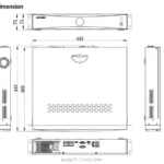Nvr 16 Canales IP Hikvision Ds-7716Nxi-K4(D)/12Mpx/Acusense/Reconocimiento Facial/4 Bahias De Disco Duro/HDMI/Alarmas I/O