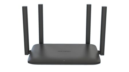 Router Inalambrico Hikvision Ds-3Wr30X 5Ghz/Doble Banda AC/WiFi 6/4 Puertos 1000 Mbps/5 Antenas Omnidireccional