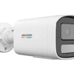 Camara Bala IP Hikvision Ds-2Cd1T67G2H-Liuf 6Mp/Lente 4Mm/50 Mts Ir + 50 Mts Luz Blanca/Microfono Integrado/Exterior IP67/Wdr 120Db/PoE/Micro SD