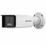 Camara Bala IP Hikvision Ds-2Cd2T46G2P-Isu/Sl(C) 4Mpx/2 Lentes De Lente 2.8Mm/40Mts Ir/Exterior IP67/Luz Intermitente Y Alerta De Audio/Audio Bidireccional/Acusense/Wdr 120Db/Micro SD/Panoramica 180°